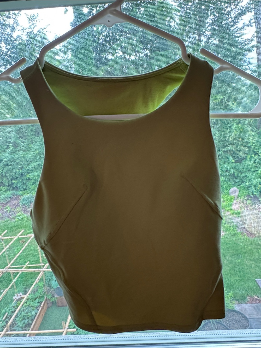 lululemon athletica Olive Green Sleeveless Tank